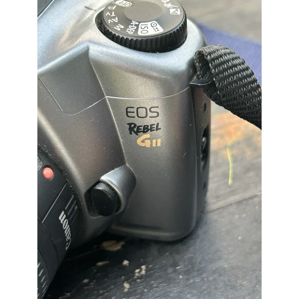 Canon EOS Rebel GII 35mm Film SLR Camera 75-300 Canon EF (Untested)